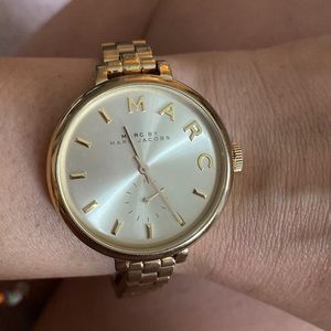 Marc Jacobs Gold Watch